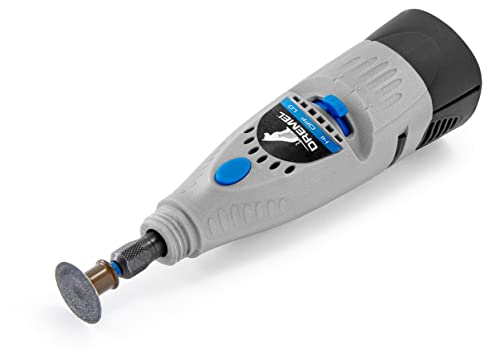 Dremel 7020 PGK Elektrischer Krallenschleifer mit Leise Motor, Nagelknipser Set (mit 4 Zubehören; Variable Drehlaufzahl von 7.000-18.000 1/min zum Schleifen von Krallen von Katzen und Hunden)