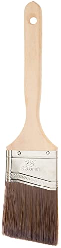Image of ALLWAY MPS25 Master Pro Paint Brush, 2-1 /2 inch Angular Sash | Hardwood Handle, Use with All Paints and Stains