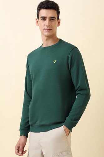Image of Allen Solly Men's Cotton Crew Neck Sweatshirt
