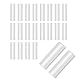 Oykrueats 20 Stück Schnürsenkel Schrumpfschlauch Transparent,Seilkopf Versiegelungs Schrumpfschlauch,5mm Schnürsenkel Endkappen für Fuballschuhe,Sneaker Schnürsenkel Spitze,Shoelace Reparatur(2.5cm)
