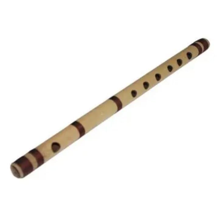 GIRLYZ ATTIRE Bamboo Flute Bamboo Piccolo Bamboo Musical Instrument Traditional Musical Instruments Birthday Gifts, Janmastami Kanhaji Basuri (ROUND BASURI) (Pack of 1)-image-37