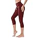 Ogeenier 3/4 Mallas Deportivas Mujer Pantalón Deportivo de Mujer Malla Deportivas Leggings para Yoga Fitness Gimnasio Running Estiramiento Pilates
