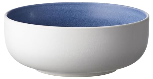 Studio Round North Schale Dia 15 cm Matte white/Matte river Studio Round North Schale Dia 15 cm Matte white/Matte river