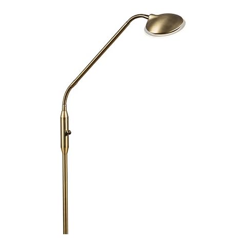 QAZQA Eva - Lampe de lecture en bronze Cover