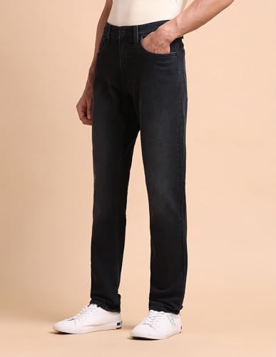 Image of U.S. Polo ASSN. Denim Jeans for Men - Slim Tapered Fit, Mens Jeans for Office & Regular Wear