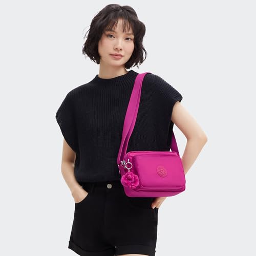 Image of Kipling Women's Abanu Medium Crossbody Bag, Lightweight, Adjustable Waist Pack with Multi-Compartment Zip Pockets