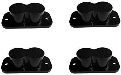 4 Packs of Atecks Gun Magnet With 25 Rating Handgun Pistol Holder
