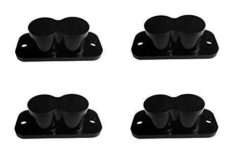 4 Packs of Atecks Gun Magnet With 25 Rating Handgun Pistol Holder