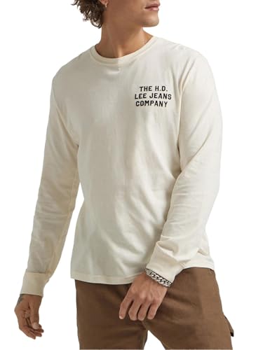 T-Shirt à Manches Longues Homme Lee Workwear Coton Col Rond Automne