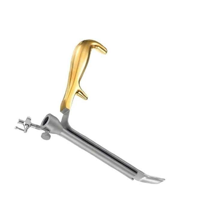 Breast Retractor with Endoscopic Channel Surgical Instrument - Stainless Steel - High Quality 180mm x 25mm