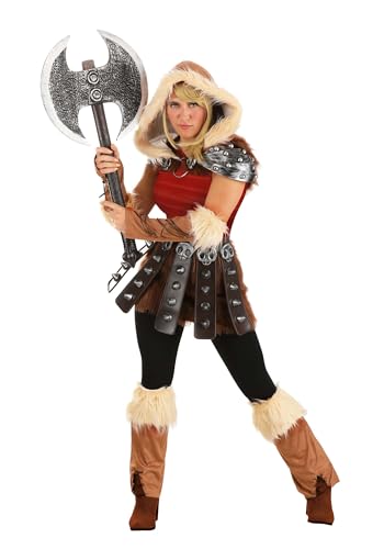 Image of Women's How to Train Your Dragon Astrid Costume | Adult HTTYD Astrid Cosplay Outfit | Female Viking Warrior
