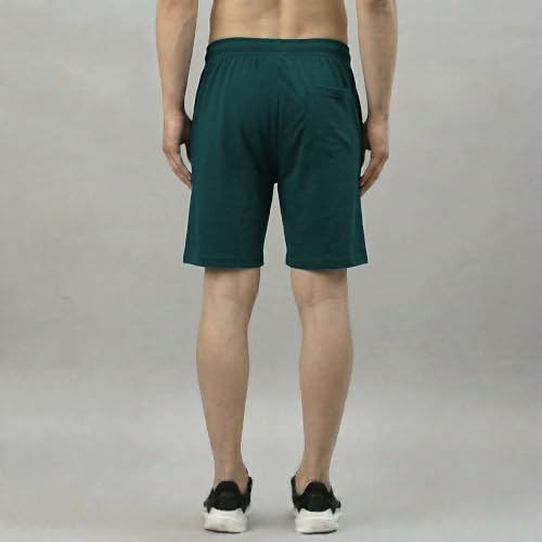 Image of Amul Comfy Men Ultra Soft Cotton-Rich Drawstring Lounge Shorts