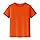 T-Shirts à Manches Courtes pour Tout-Petits Enfants Garçons et Filles Col Rond Kids T-Shirt à Manches Courtes Enfant (06-Orange, 5-6 Years)