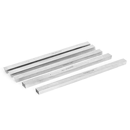 New Lon0167 5pcs 10mmx10mmx200mm HSS Cutter Tool