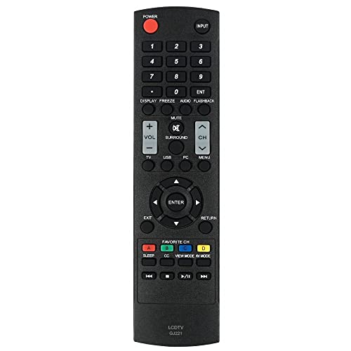 Mando a distancia GJ221 para TV LCD Sharp LC-32LE653 LC-32LE653U LC-40LE653 LC-32D59U LC-32D59 LC-42D69U LC-42D69 SVD-3815