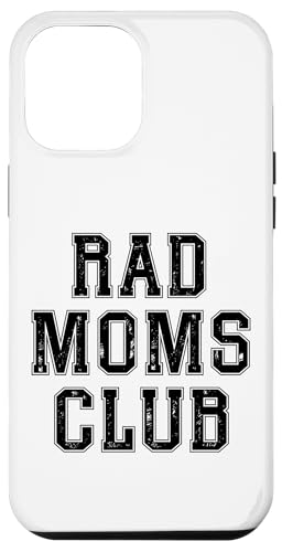 Grafica con dichiarazione audace del Rad Moms Club Custodia per iPhone 12 Pro Max
