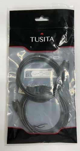 TUSITA [2-PAK] Ładowarka Kompatybilny z Garmin Fenix 7 7S 7X 6 6S 6X Pro 5 5S 5X Plus,Epix 2,Forerunner 745 935 945 45 245,Approach S40 S60,Vivoactive 3 4 4S,Vivomove 3S,Instinct,Venu 2 Plus 2S Sq