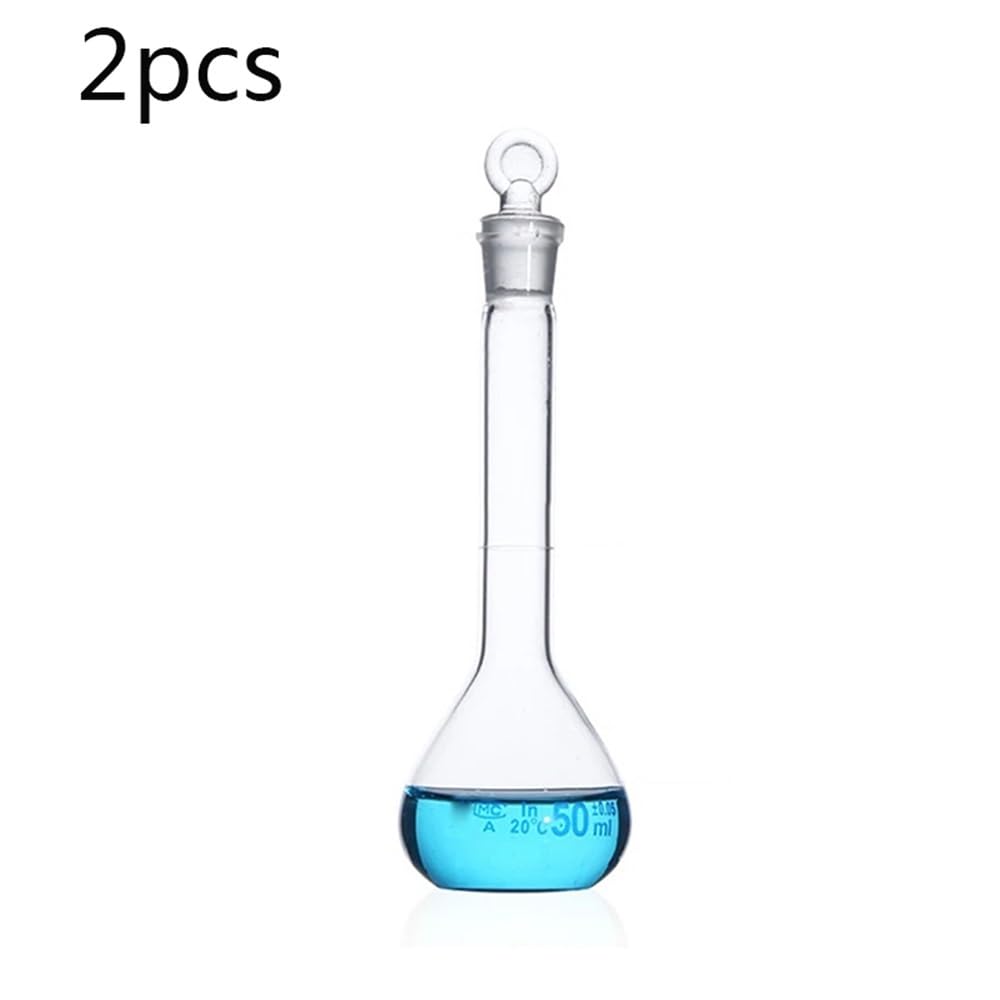 Laborgeräte und -ausrüstung 2 teile/los 1-2000 mL Klar Labor Messkolben Quantitative Shaker Labor Ausrüstung(20mL 2pcs)