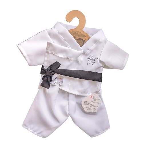 40cm Karate Kostüm - Kampfsport Outfit - Teddybär Kleidung (40cm Outfit) Teddybär Nicht enthalten