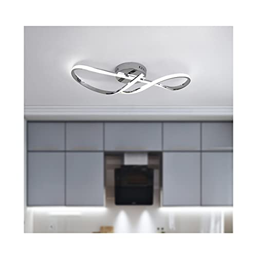 Il montaggio del soffitto è costruito da placcatura di alta qualità in alluminio e gel di silice con finitura cromata lucida. Il paralume ha una buona trasparenza, resistenza ad alta temperatura, buona flessibilità, nessuna indurimento, non frizzante e durata.