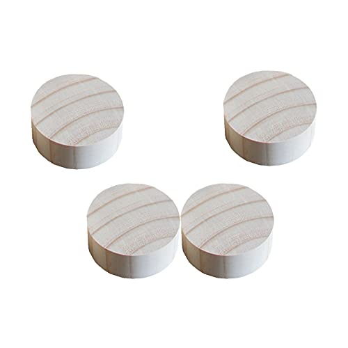 5 cm di Diametro in vero Legno Rialzo per Mobili