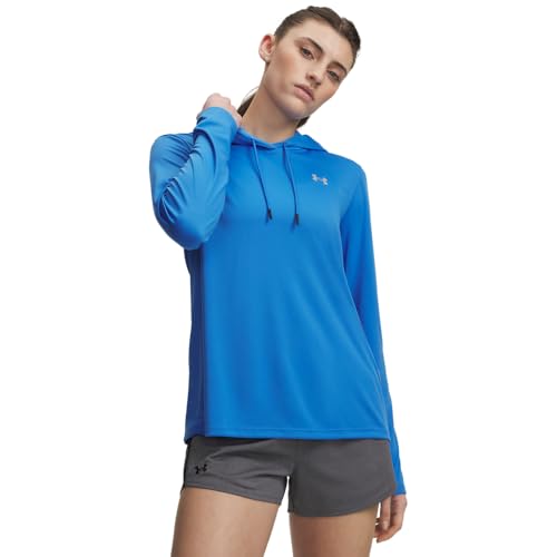 Under Armour Velocity hoodie femme bleu atlantis, XL