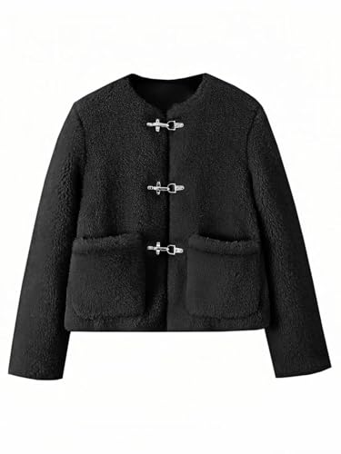 Veste en polaire Sherpa pour femme Tankaneo fini le froid avec ce manteau