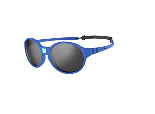 Ki ET LA  Gafas de sol para Bebé modelo Jokakids  100% irrompibles - color Azul Real  4-6 años