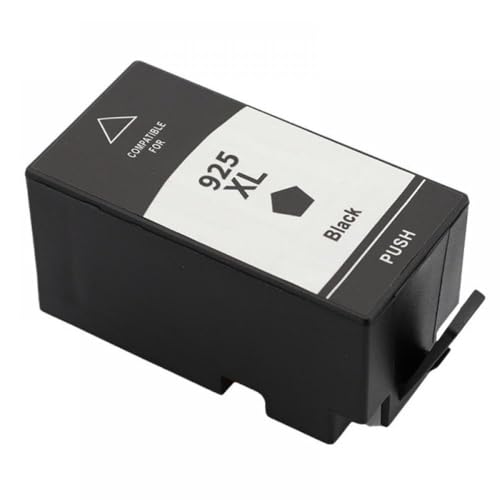 Cartouche d'encre 925XL noire haute capacité pour impression nette sur OfficeJet Pro 8135