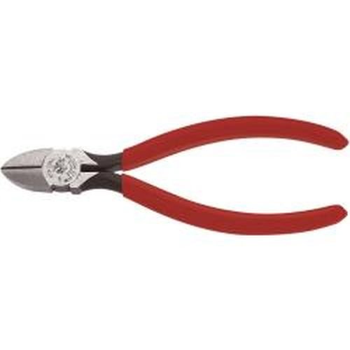 KLEIN TOOLSD202-6C Pliers, Diagonal Cutting Pliers with Tapered Nose, Short Jaws and Spring-Assist Action, 6-Inch