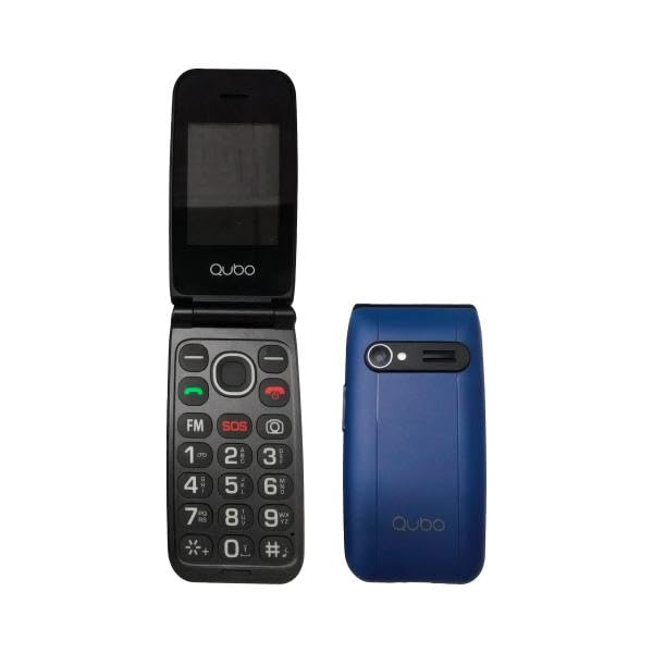 Teléfono Móvil Qubo NEONW-BL 4G para Personas Mayores/ Azul