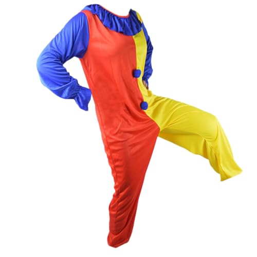 Costume de clown pour Halloween et soirées à thème Tofficu