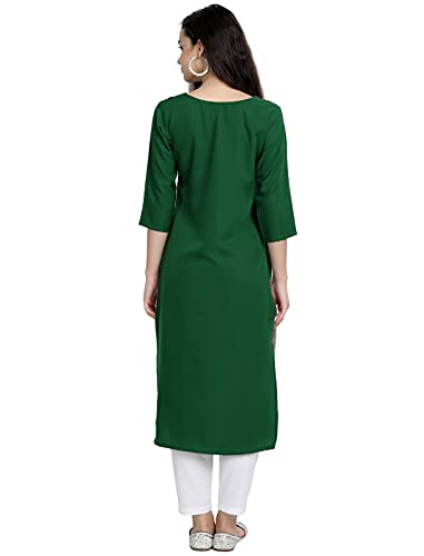 Image of Women's Crepe Straight Kurta