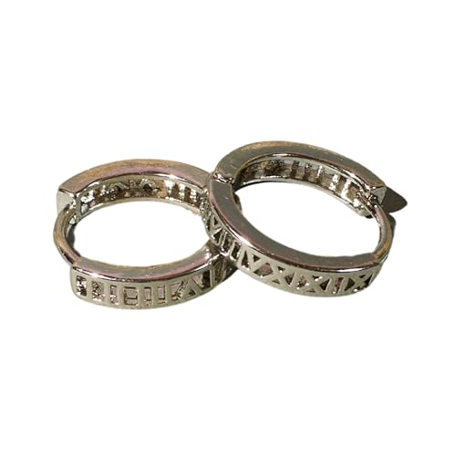 Image of SALTY ALPHA Anti Tarnish Drake Earrings for Men | Ear Hoop for Man | Stylish Fashion Jewellery Accessories for Boys | Minimal Jewelry | Ideal for Gifting | Marriage, Birthday | Gift for Valentine Day