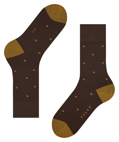 Image of FALKE Men's Dot Socks, Breathable, Crew, Casual or Dress, Polka Dots, 1 Pair