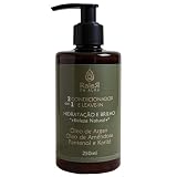 Condicionador e Leave-in Natural Vegano com Alecrim, Aloe Vera e Argan – Fortalece, Hidrata e Dá Brilho aos Fios | Raiar da Alma 250ml.