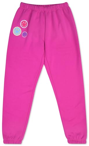 iscream Big Girls Softest Puff Fleece Applique Accent Sweatpant Collection2