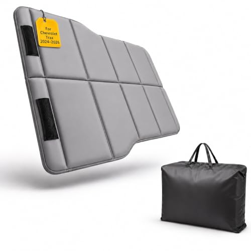 Image of Car Mattress for 2024-2026 Chevrolet Trax, Upgraded Non-Inflatable Thickened Foam SUV Car Camping Mattress, Foldable Trunk Sleeping Pad Car Bed Mattress for Road Trips Camping Travel