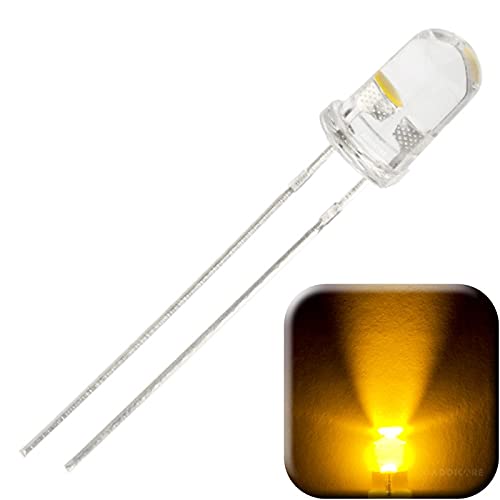 GoBagee® BRANDED 5mm Ultra Bright Clear LED (Light Emitting Diode) Yellow Color Total -100Pcs (Yellow) (B091MKNX1N) Amazon Price History, Amazon Price Tracker