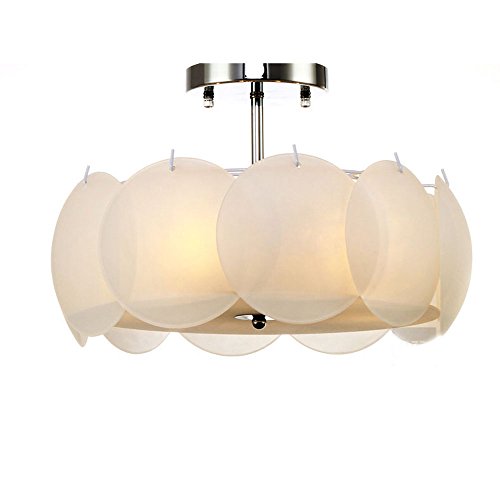 Lampes de plafond d'exception et lanterne en verre salon raffiné