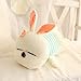 Produktbild qingbaobao Weiche Kaninchen Plüschtier Gefüllte Cartoon Tier Kaninchen Puppe Baby Begleiten Kissen Schlafzimmer Dekoration Kinder Geschenke 45 cm