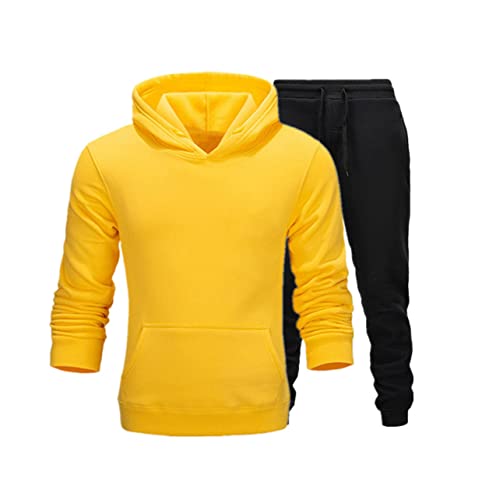 Sweat à capuche pour homme et pantalon de survêtement contre le froid