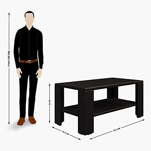 Image of Home Centre | Helios Helios | Engineered Wood | Center Table | Coffee Table | Brown | 1 Year Warranty