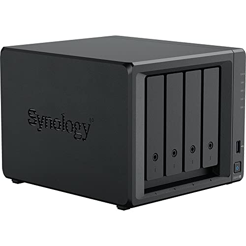 Synology Diskstation Ds423+ Nas Server With Celeron 2.0Ghz Cpu, 6Gb Memory, 16Tb Hdd Storage, 1Tb M.2 Nvme Ssd, 2 X 1Gbe Lan Ports, Dsm Operating System #TOP6
