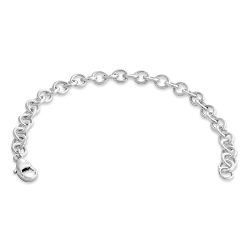 Sterling Silver 5.5mm Thick Necklace Extender 2