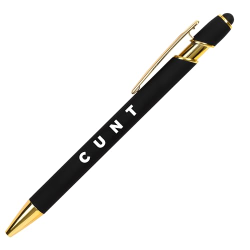 GIFTARU C*NT Funny Pen for men and women | Sarcastic Novelty Office Pen Gift | Boss and Colleague Rude Gifts Crude Joke Gag Humour Birthday Present