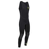 long john neopren decathlon Größentabelle: Neoprenanzug Quantum Palm Long John 3mm Reißverschluss elastisch ergonomisch, Größe:L