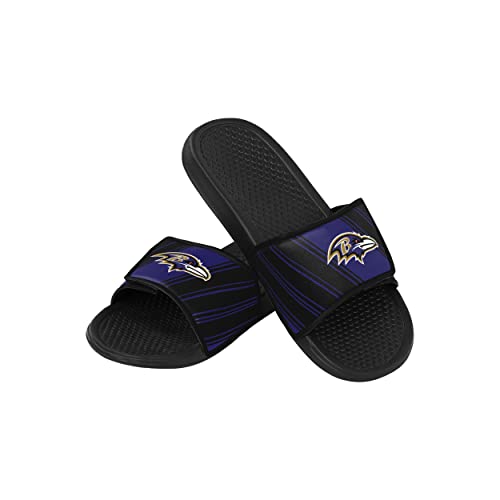 FOCO Baltimore Ravens NFL Youth Legacy Slide - L - (11-12)