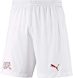 PUMA Herren Suisse Replica Shorts with Innerslip Hose, White, L