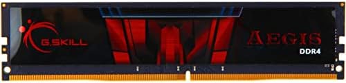 G.SKILL AEGIS Series DDR4 RAM 16GB (1x16GB) 2666MT/s CL19-19-19-43 1.20V Intel AMD Desktop Computer Memory U-DIMM (F4-2666C19S-16GIS)